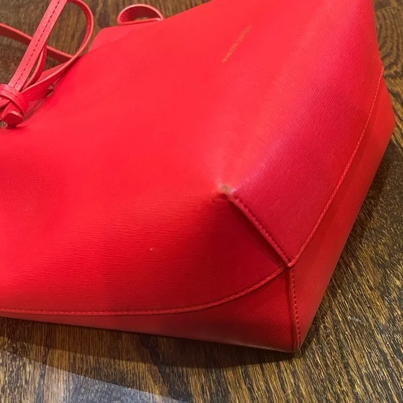 Mansur Gavriel Cherry Red Crossbody Bag - Picture 11 of 11